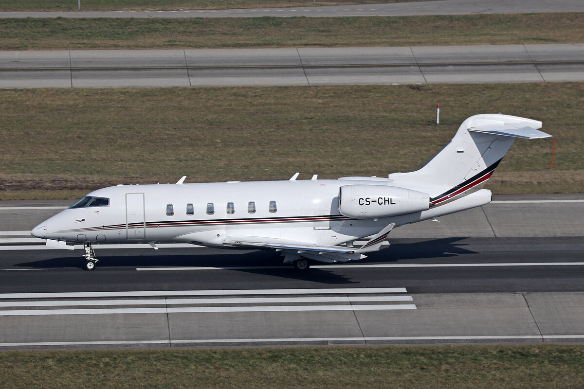 NetJets Europe, Bombardier Challenger CL-350, msn: 20863, 21.Februar 2025, ZRH Zürich, Switzerland.