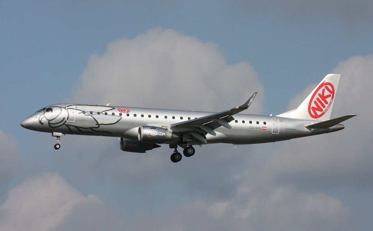 NIKI,OE-IHE,(c/n19000387),Embraer ERJ-190-100LR,23.03.2014,HAM-EDDH,Hamburg,Germany