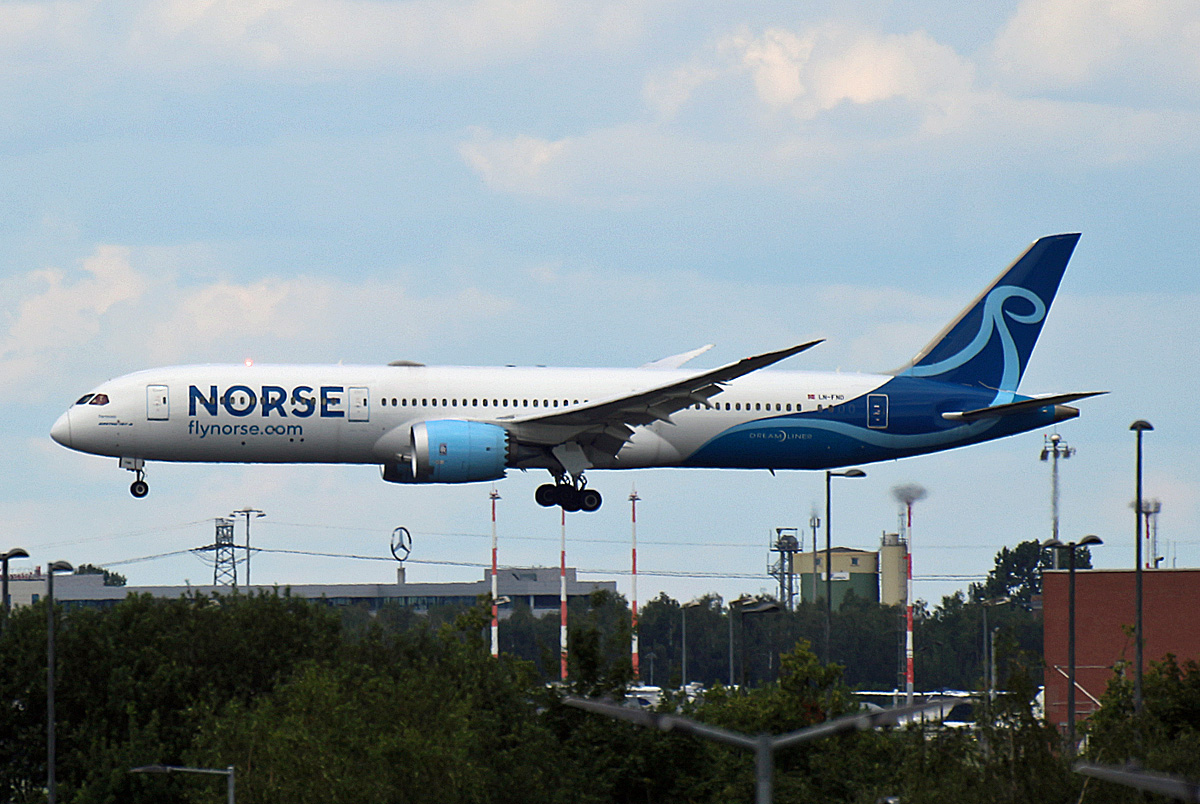 Norse Atlantic Airways, Boeing B 787-9 Dreamliner, LN-FNO, BER, 14.07.2024