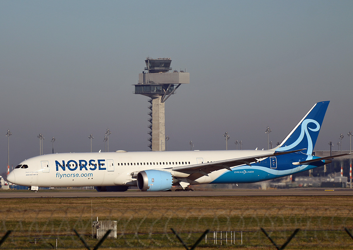 Norse Atlantic Airways, Boeing B 787-9 Dreamliner, LN-FNA, BER, 01.12.2024