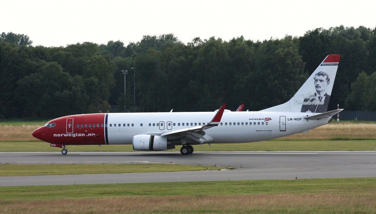 Norwegian,LN-NOF,(c/n 36809),Boeing 737-86N(WL),06.07.2014,HAM-EDDH,Hamburg,Germany