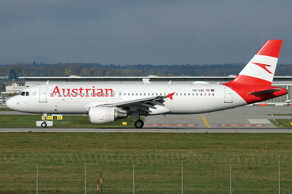 OE-LBL Airbus A320-214 11.11.2019