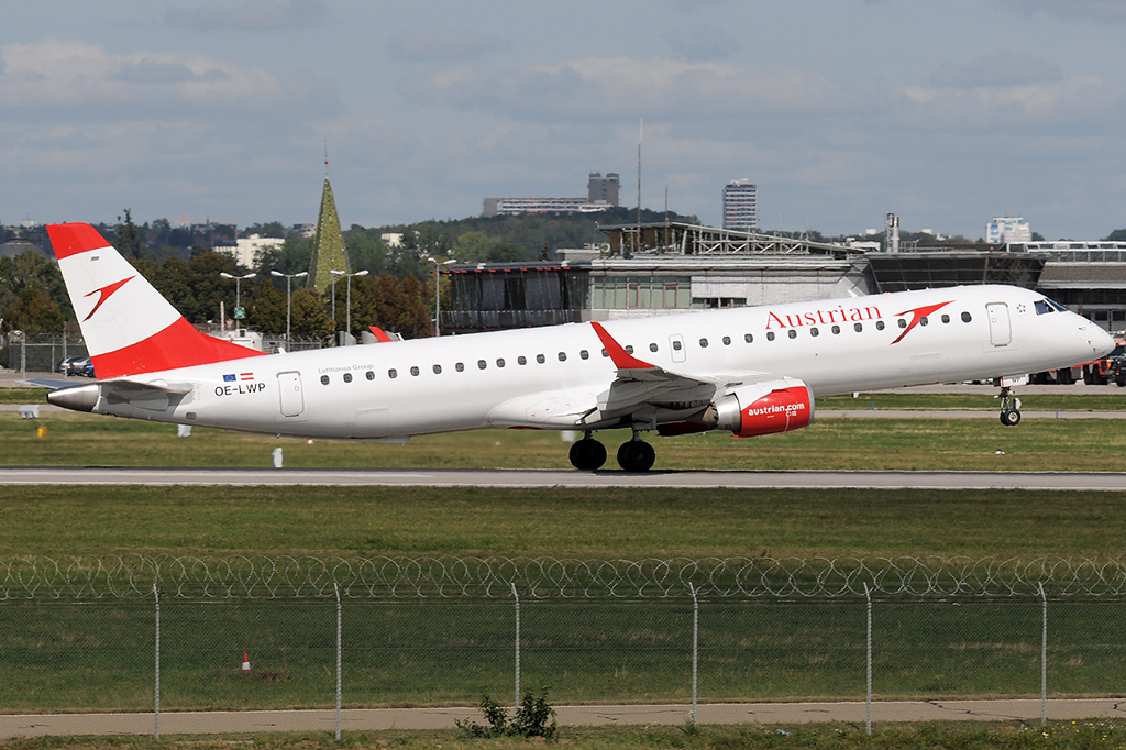 OE-LWP Embraer 190-200LR 19.09.2019