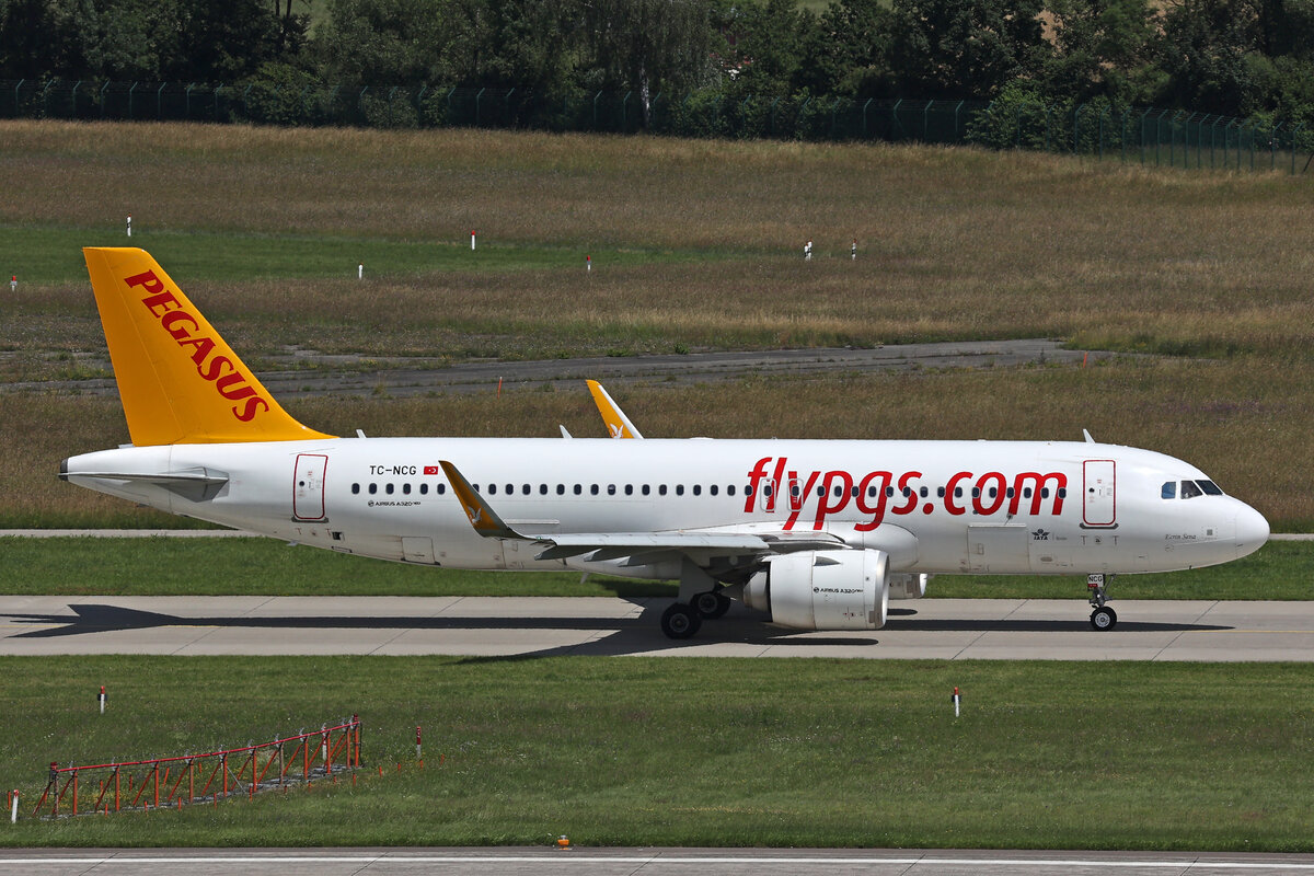 Pegasus Airlines, TC-NCG, Airbus A320-251N, msn: 8863,  Ecrin Sena , 16.Juni 2024, ZRH Zürich, Switzerland.