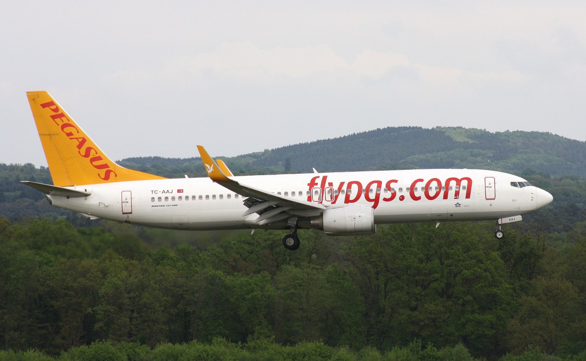 Pegasus Airlines,TC-AAJ,(c/n 35702),Boeing 737-82R(WL),26.04.2014,CGN-EDDK,Koeln-Bonn,Germany