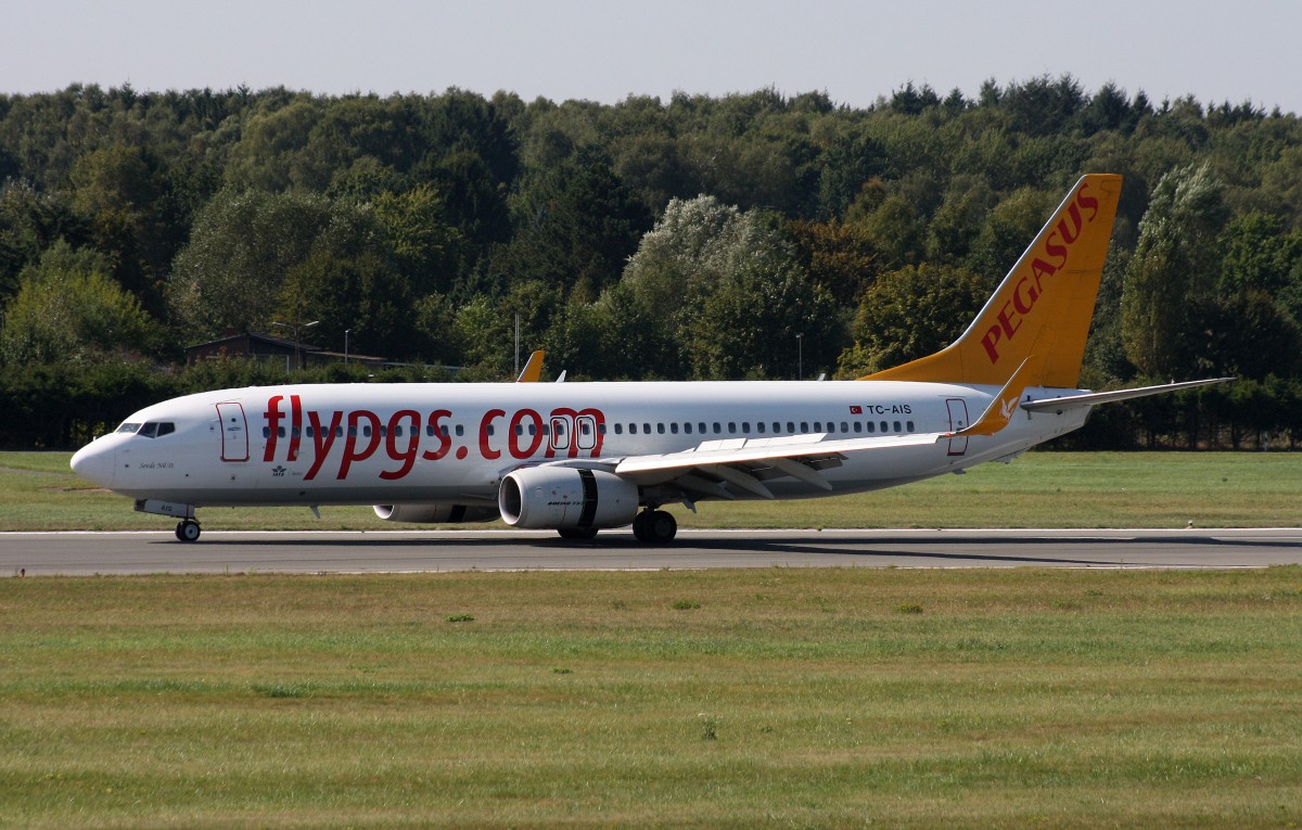 Pegasus Airlines,TC-AIS,(c/n 38174),Boeing 737-82R(WL),04.09.2014,HAM-EDDH,Hamburg,Germany