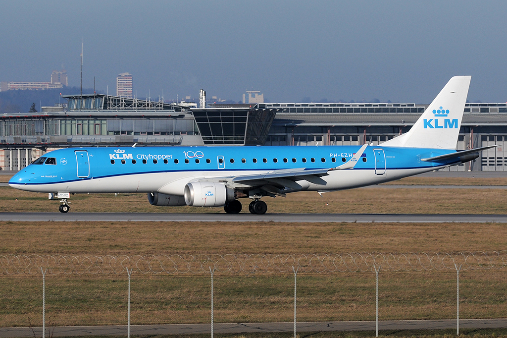 PH-EZH Embraer 190-100STD 02.01.2020