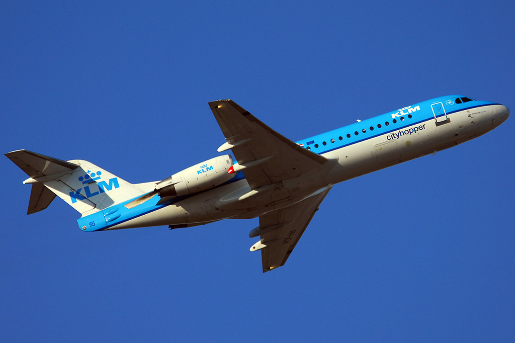 PH-JCH Fokker 70 27.11.2013