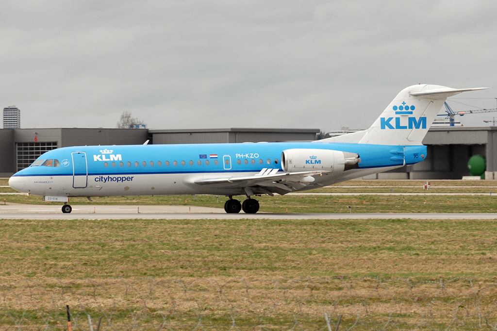 PH-KZO Fokker 70 29.03.2015