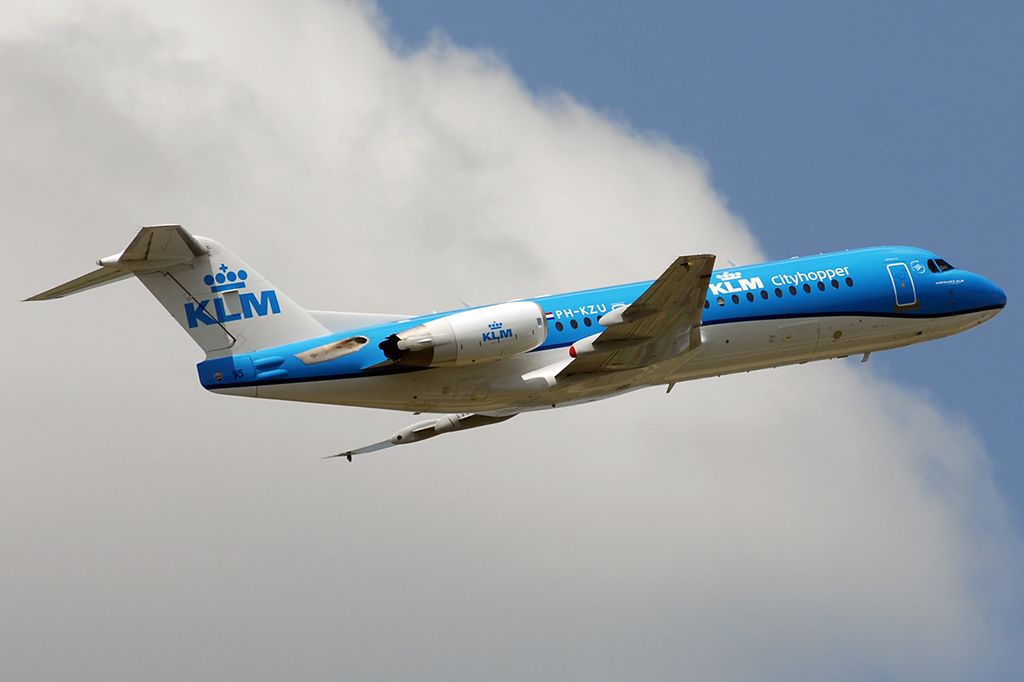 PH-KZU Fokker 70 14.06.2015