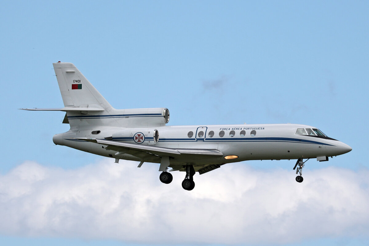 Portuguese Air Force, 17401, Dassault Falcon 50, msn: 195, 15.Juni 2024, ZRH Zürich, Switzerland.