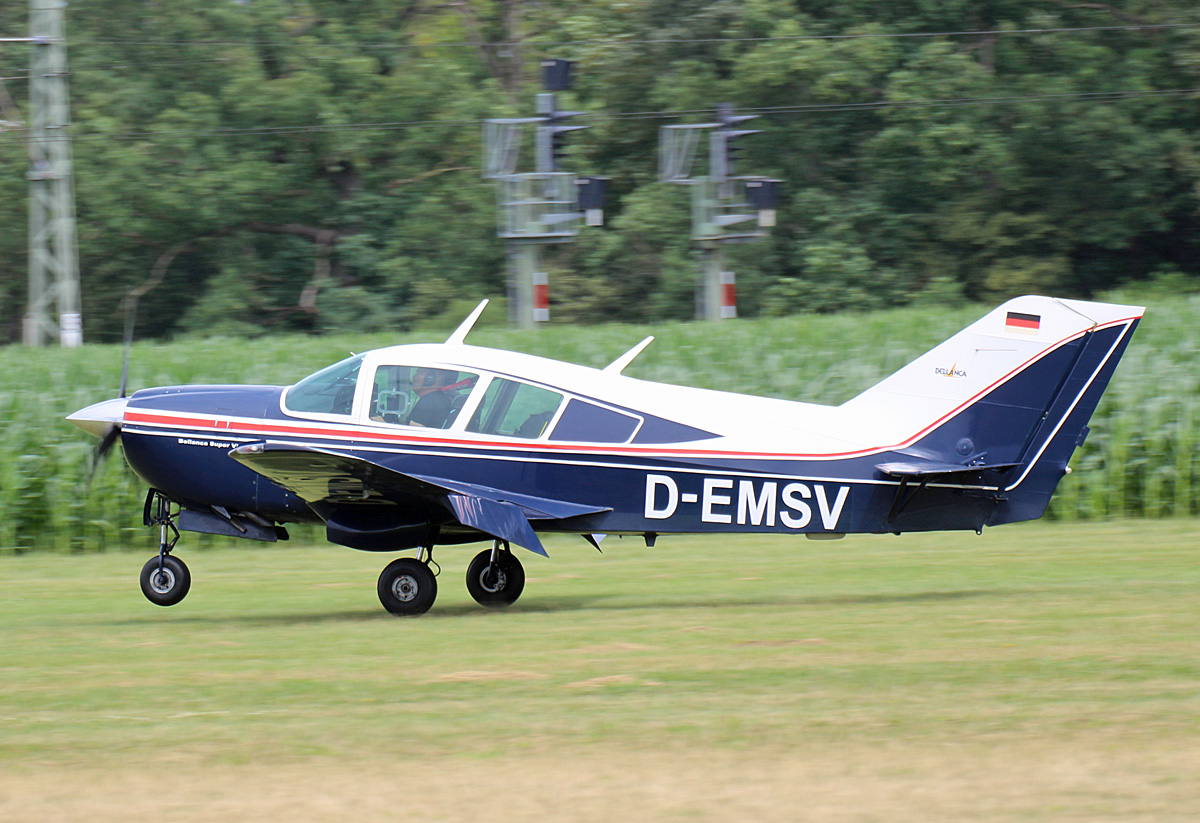 Private Bellanca 17A-30 Super Viking, D-EMSV, Flugplatz Bienenfarm, 05.07.2024