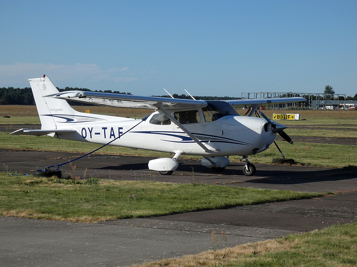 Private Cessna 172S, OY-TAF, Flugplatz Strausberg, 15.09.2024