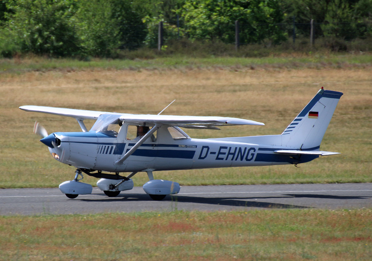 Private Cessna F-152, D-EHNG, Flugplatz Schnhagen, 26.05.2024