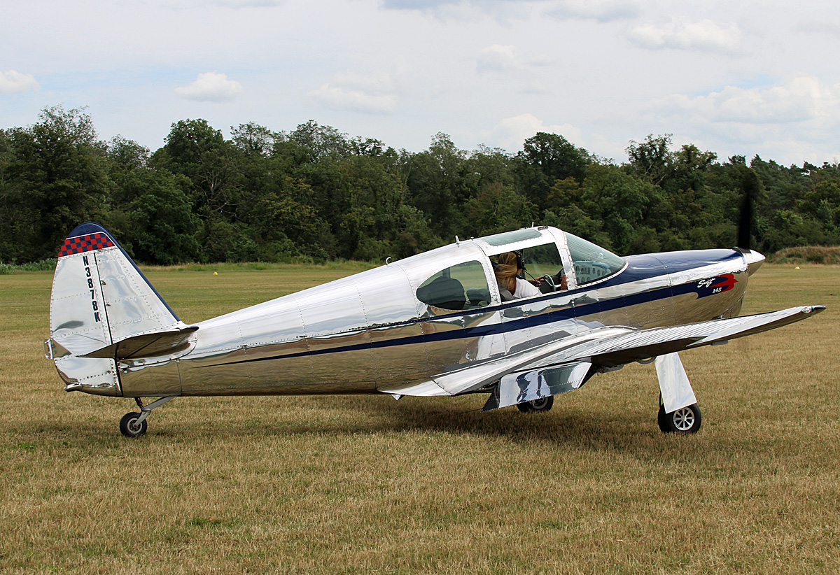 Private Globe GC-1B Swift, N3878K, Flugplatz Bienenfarm, 05.07.2024