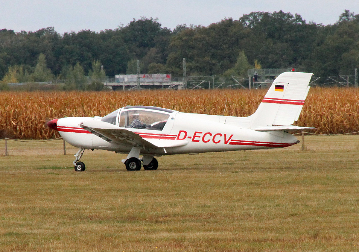 Private Morane-Saulnier MS-893A, D-ECCV, Flugplatz Bienenfarm, 13.09.2024