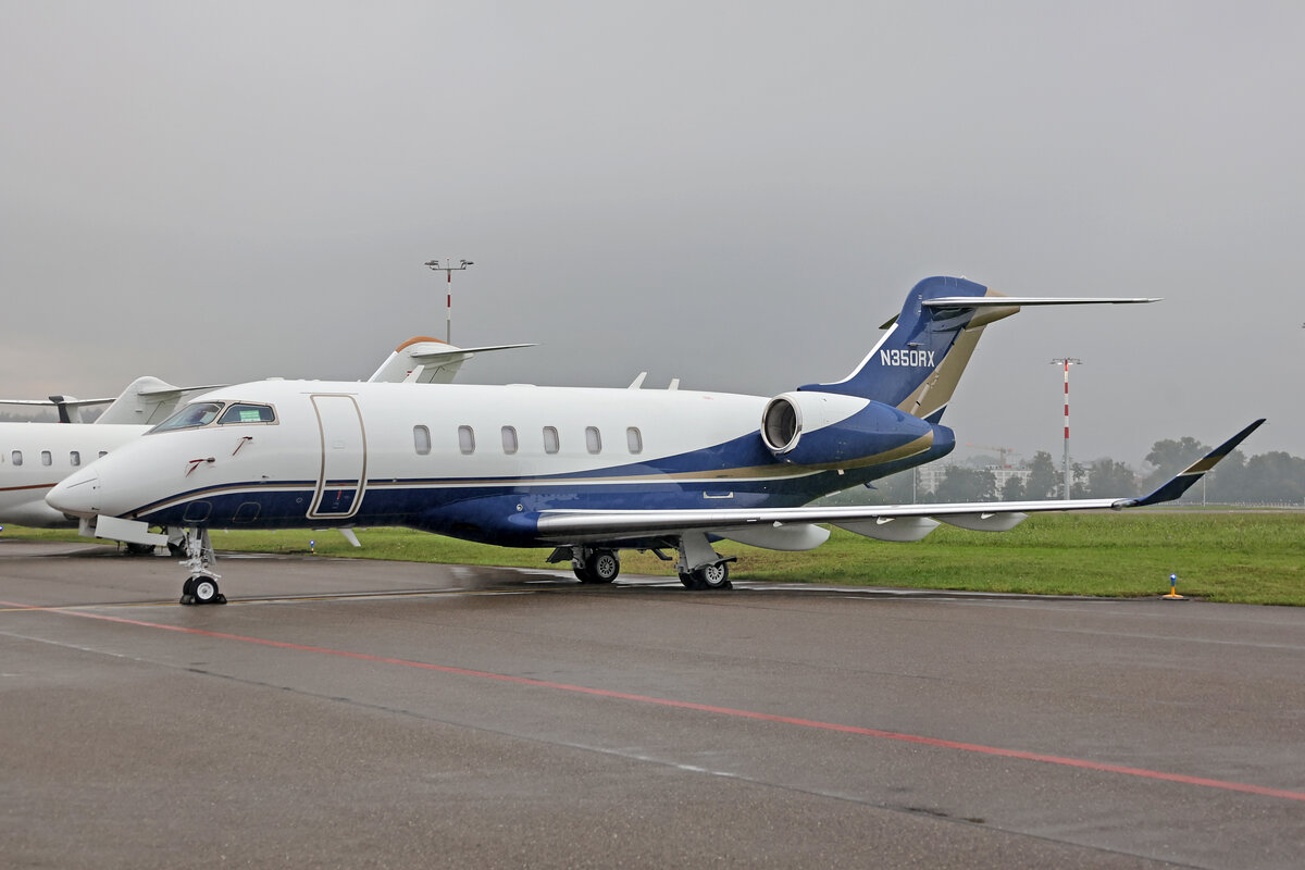 Private, N350RX, Bombardier Challenger 350, msn: 20582, 14.September 2024, ZRH Zürich, Switzerland.