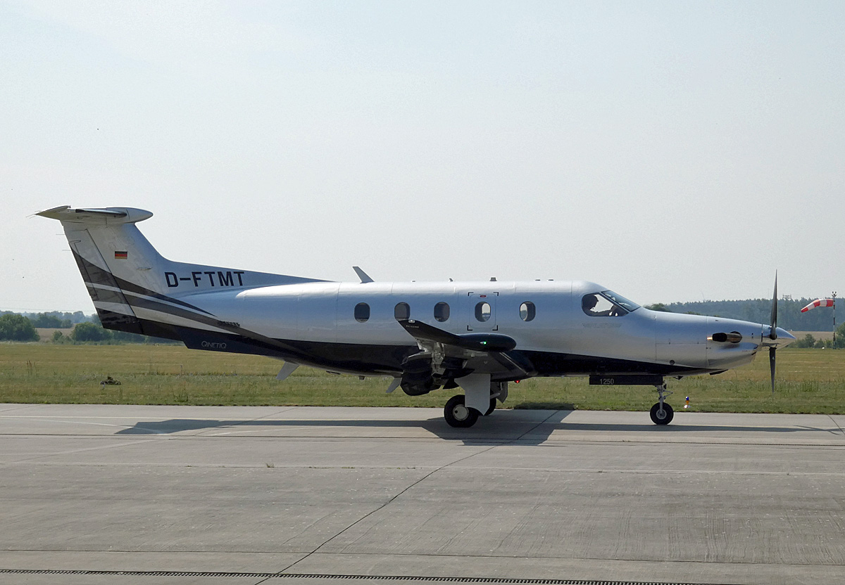 Private Pilatus PC-12NG, D-FTMT, Flugplatz Strausberg, 28.06.2024