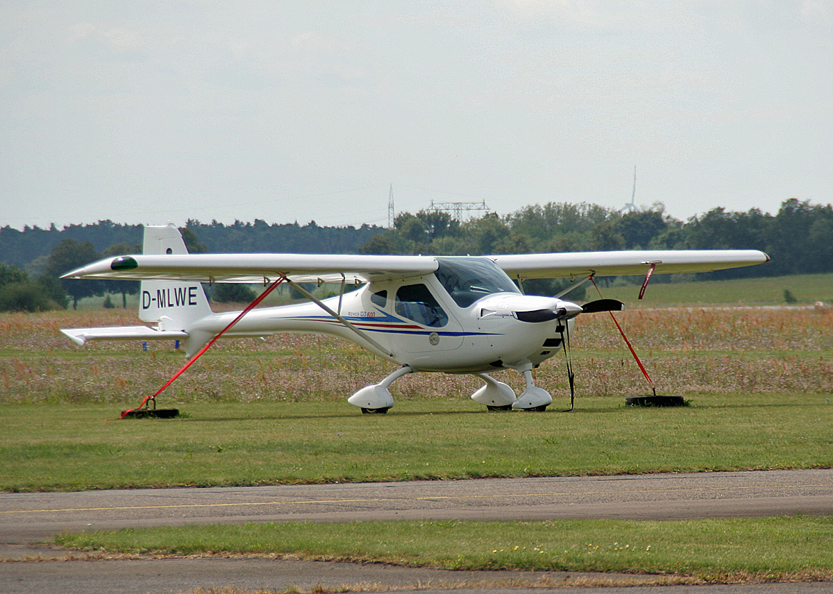 Private Remos G 3 - 600, D-MLWE, Flugplatz Strausberg, 09.08.2024