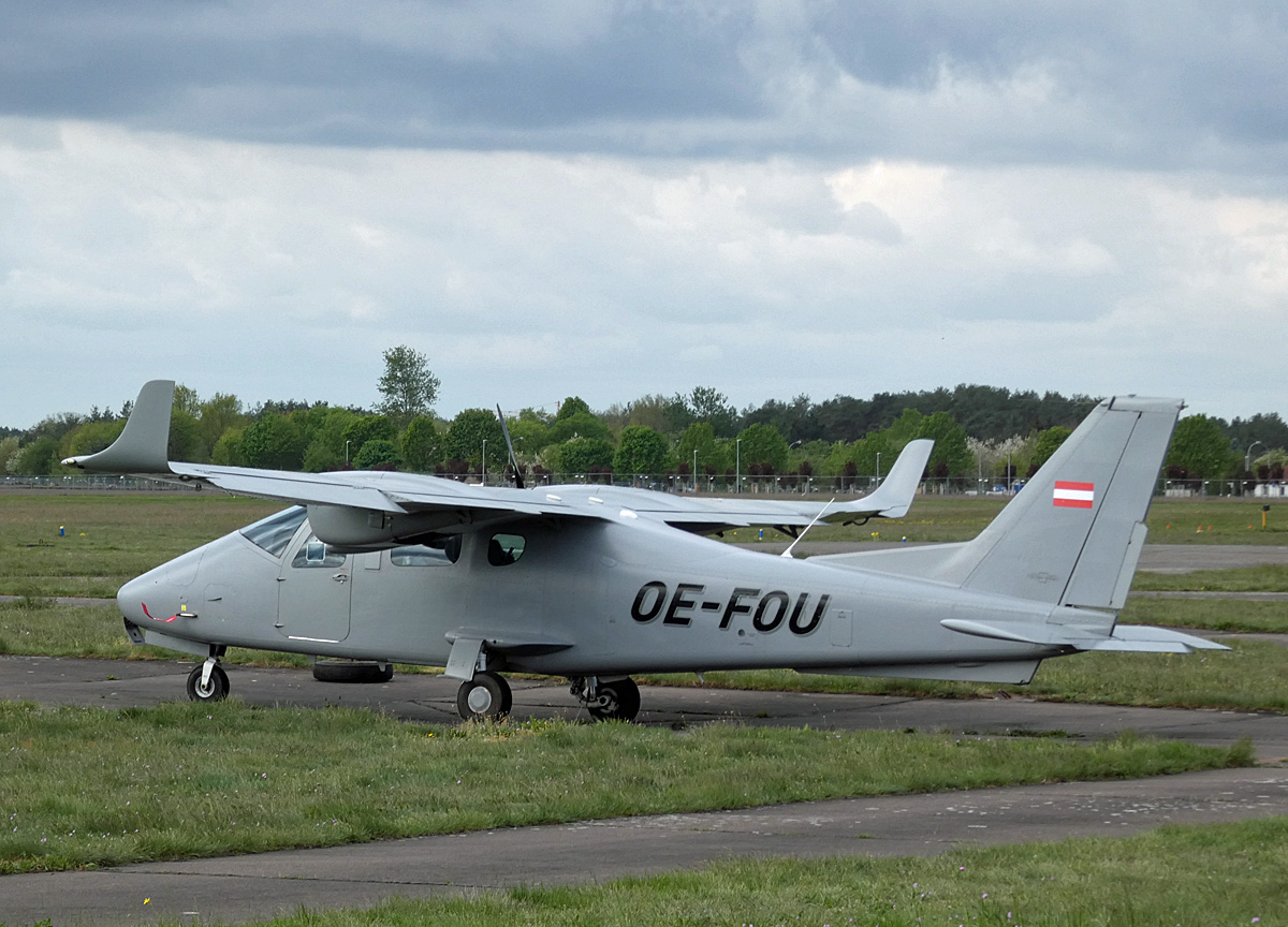 Private Tecnam, P-2006T, OE-FOU, Flugplatz Strausberg, 14.04.2024