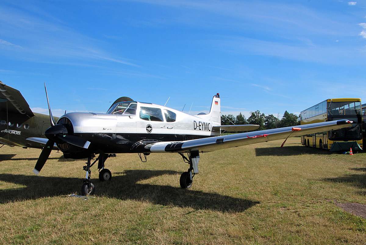 Private Yakovlev Yak-18T, D-EYMC, Flugplatz Bienenfarm, 06.07.2024