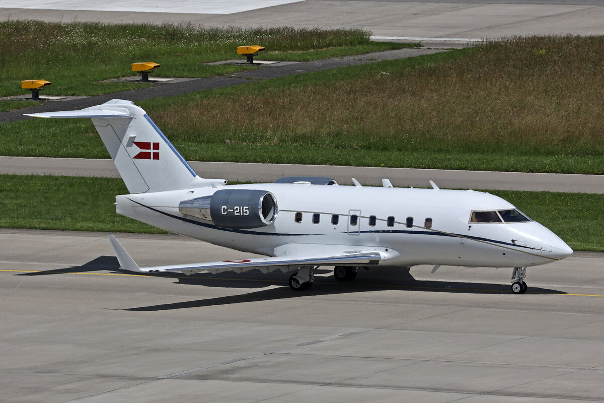 Royal Danish Air Force, C-215, Bombardier Challenger 604, msn: 5515, 16.Juni 2024, ZRH Zürich, Switzerland.