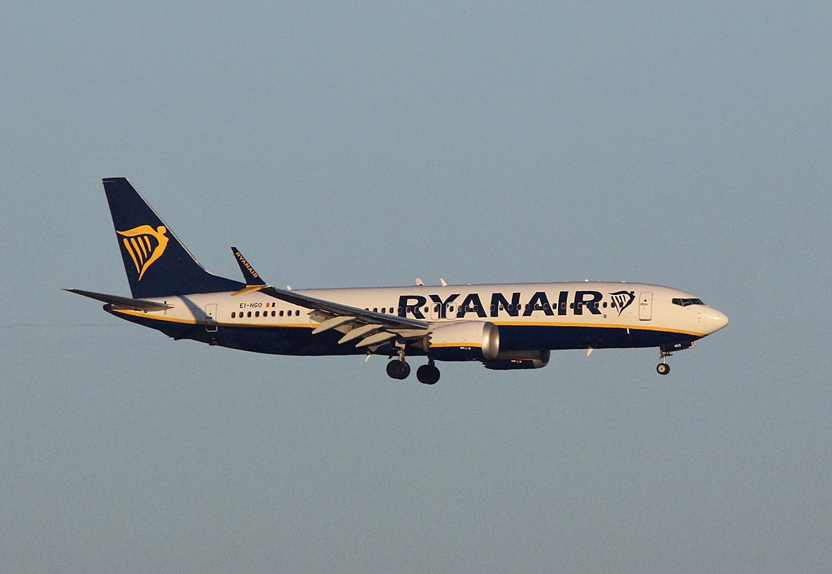 Ryanair, Boeing B 737 MAX 8, EI-HGO, BER, 19.01.2025