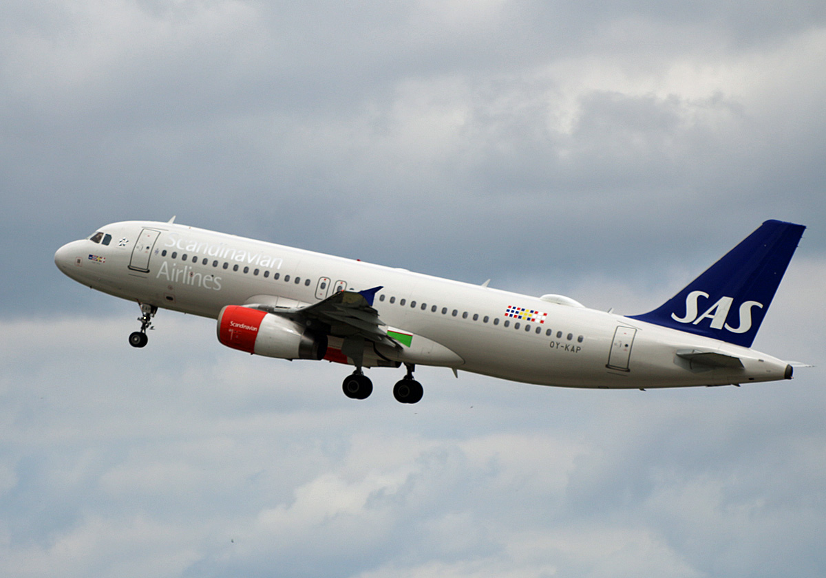 SAS, Airbus A 320-232, OY-KAP, BER, 13.07.2024