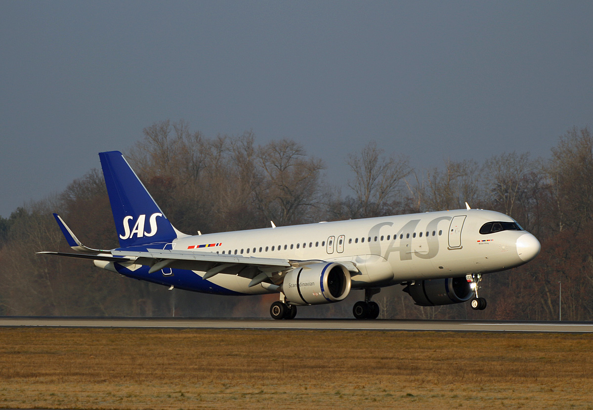 SAS Connect, Airbus A 321-251N, EI-SCA, BER, 09.02.2025