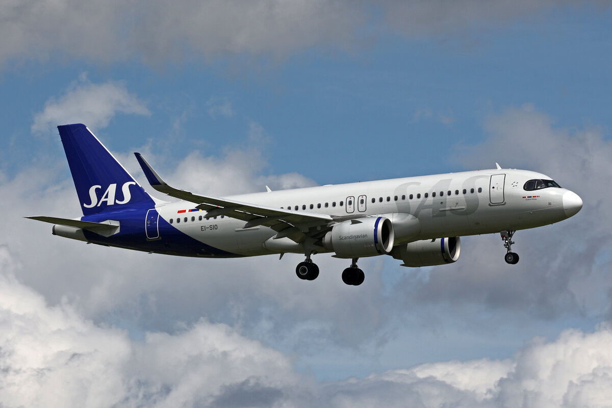 SAS Connect, EI-SIO, Airbus A320-251N, msn: 10813,  Gudrun Viking , 05.Mai 2024, ZRH Zürich, Switzerland.