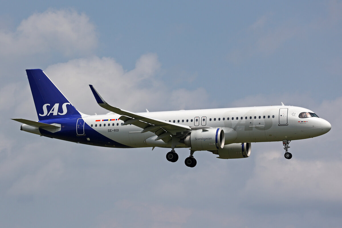 SAS Scandinavian Airlines, SE-ROI, Airbus A320-251N, msn: 9247,  Torbog Viking , 07.Juni 2024, ZRH Zürich, Switzerland.