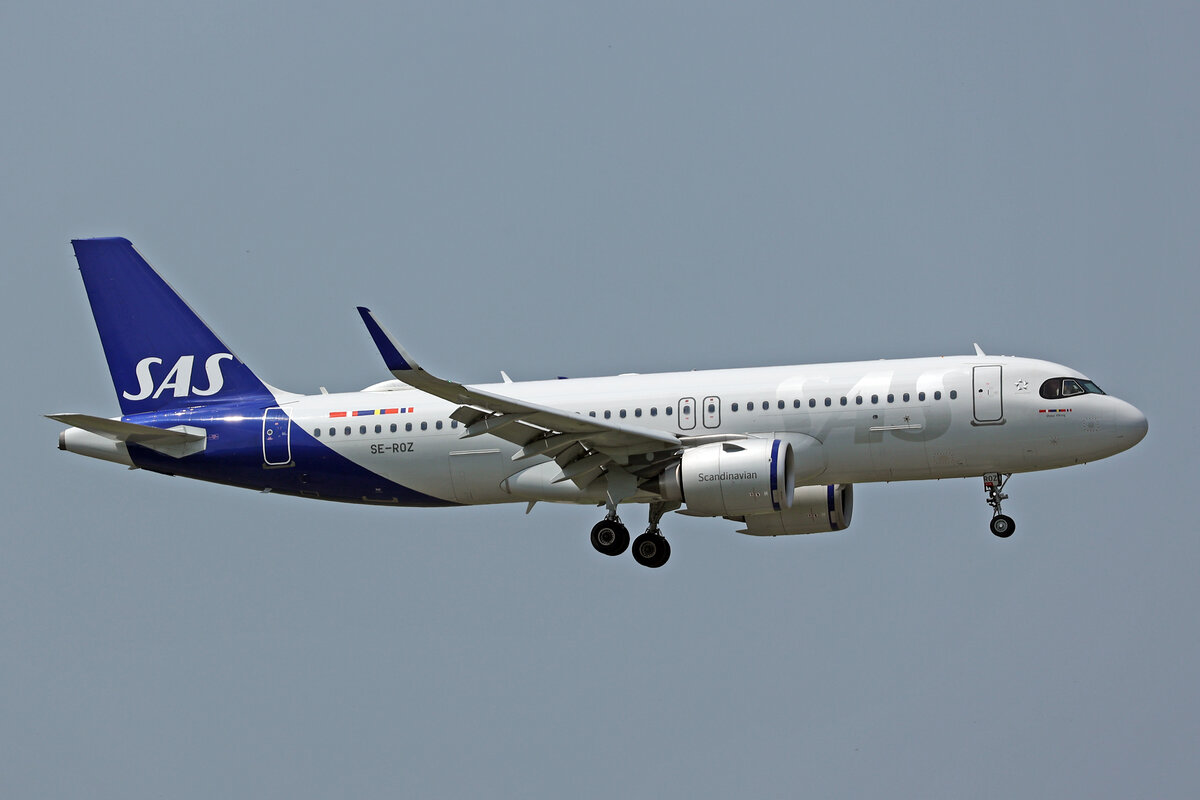 SAS Scandinavian Airlines, SE-ROZ, Airbus A320-251N, msn: 9323,  Ossur Viking , 05.Juli 2024, MXP Milano Malpensa, Italy.