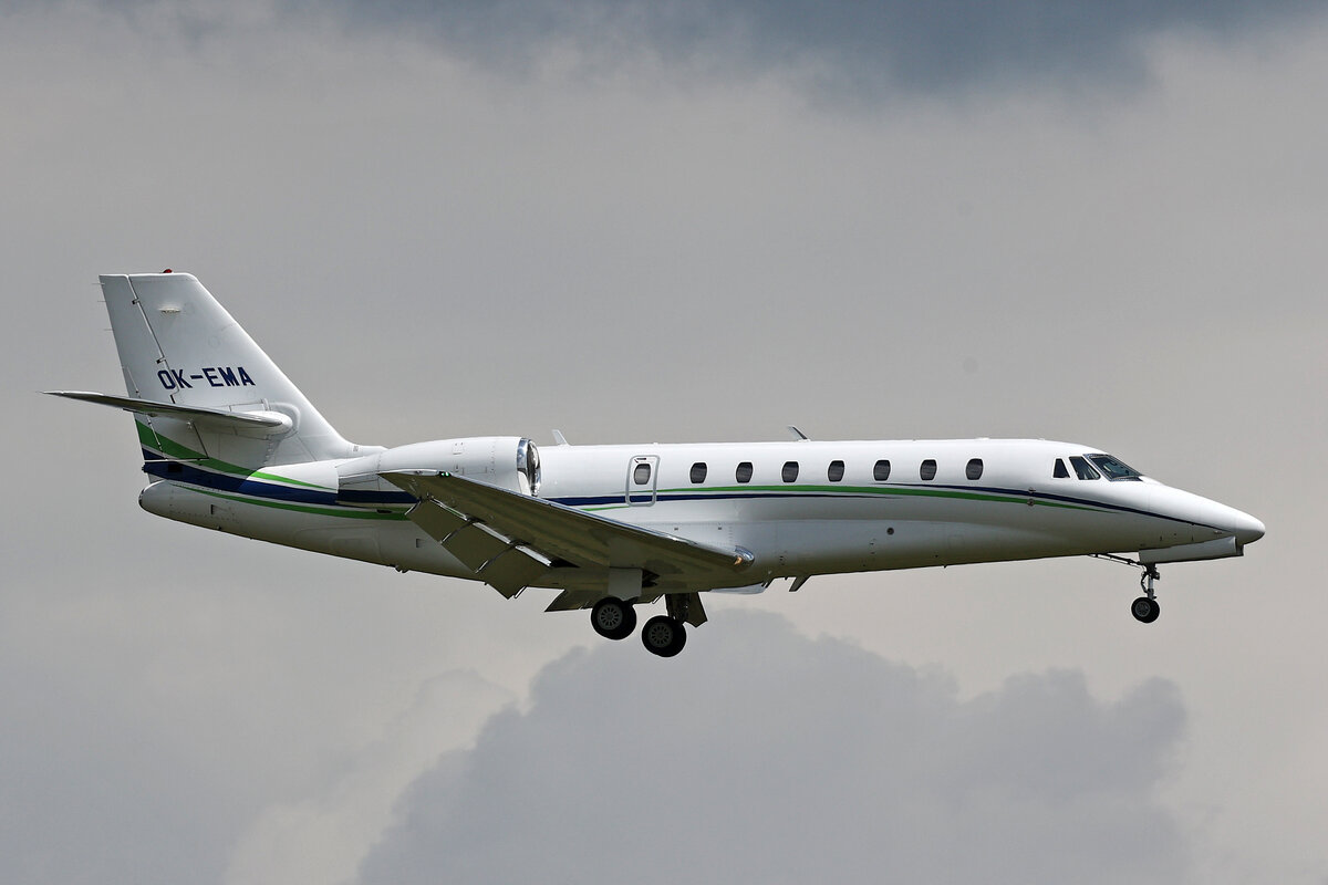 Smartwings, OK-EMA, Cessna 680 Sovereigen, msn: 680-0279, 13.Juni 2024, ZRH Zürich, Switzerland.