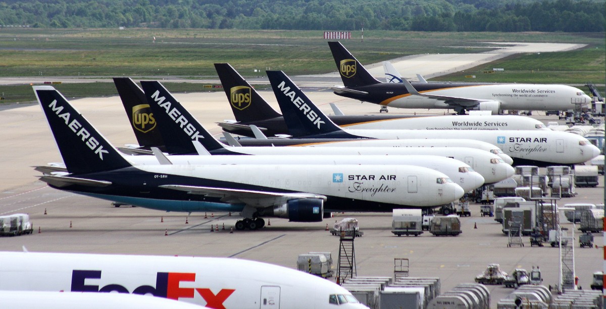 Star Air(Maersk),OY-SRH,(c/n 24457),Boeing 767-204(BDSF),26.04.2014,CGN-EDDK,Koeln-Bonn,Germany