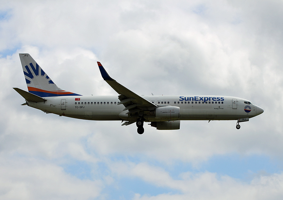 SunExpress, Boeing B 737-82R, TC-SPJ, BER, 23.06.2024