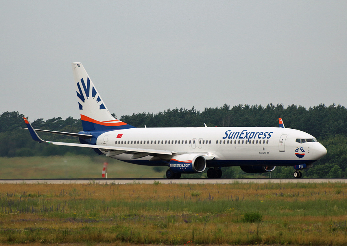 SunExpress, Boeing B 737-8KV, TC-SPN, BER, 21.06.2024