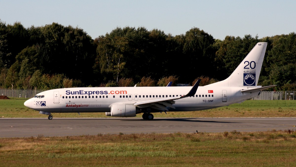 SunExpress,TC-SNF,(c/n36529),Boeing 737-8HC(WL),29.09.2013,HAM-EDDH,Hamburg,Germany