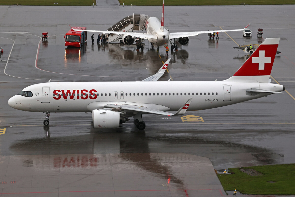 SWISS International Air Lines, HB-JDD, Airbus A320-271N, msn: 10944,  Elm , 15.Juni 2024, ZRH Zürich, Switzerland.