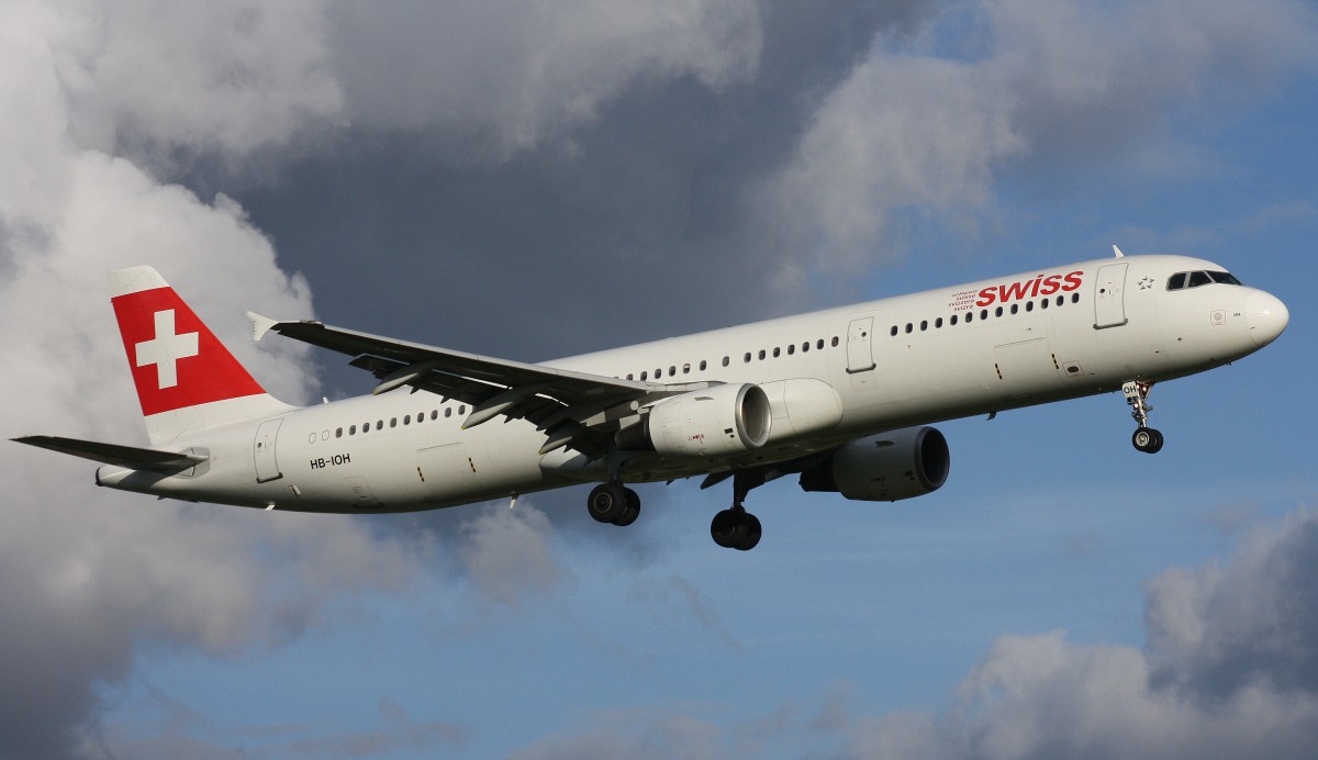 Swiss,HB-IOH,(c/n 664),Airbus A321-111,13.05.2014,HAM-EDDH,Hamburg,Germany