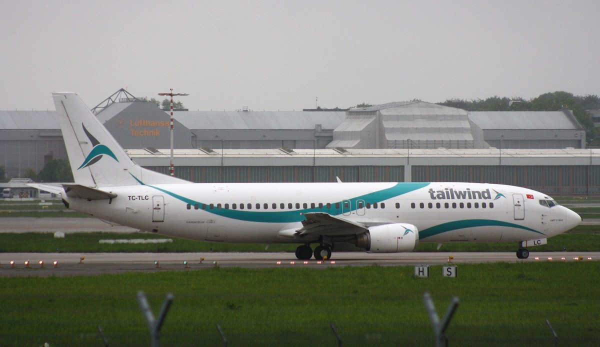 Tailwind Airlines,TC-TLC,(c/n 25112),Boeing 737-4Q8,11.05.2014,HAM-EDDH,Hamburg,Germany