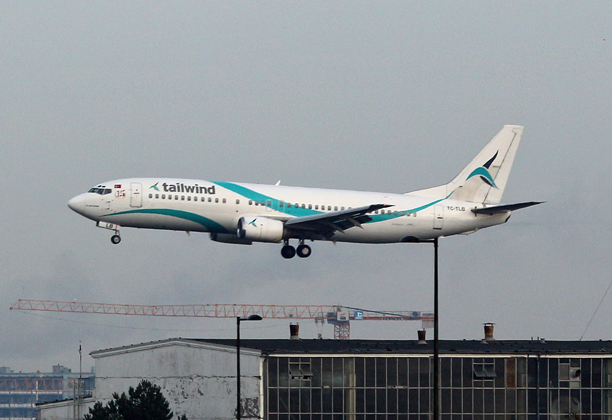 Tailwind, Boeing B 737-4Q8, TC-TLB, BER, 03.11.2024