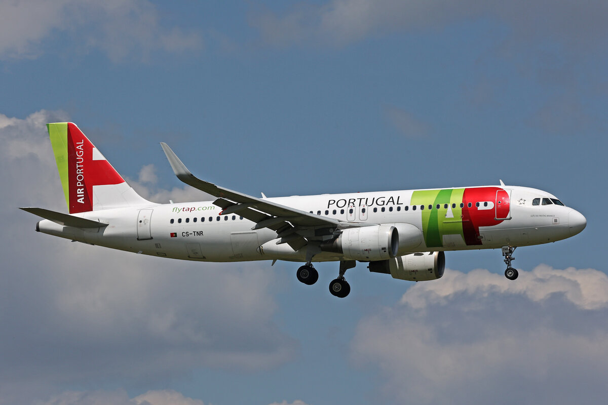 TAP Air Portugal, CS-TNR, Airbus A320-214, msn: 3883,  Luis de Freitas Branco , 13.Juni 2024, ZRH Zürich, Switzerland.