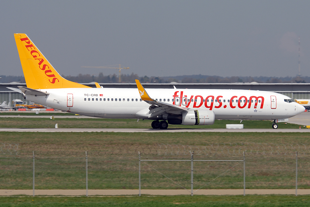 TC-CRB Boeing 737-8AL 07.04.2019