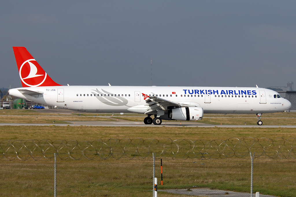 TC-JSA Airbus A321-231 03.11.2018