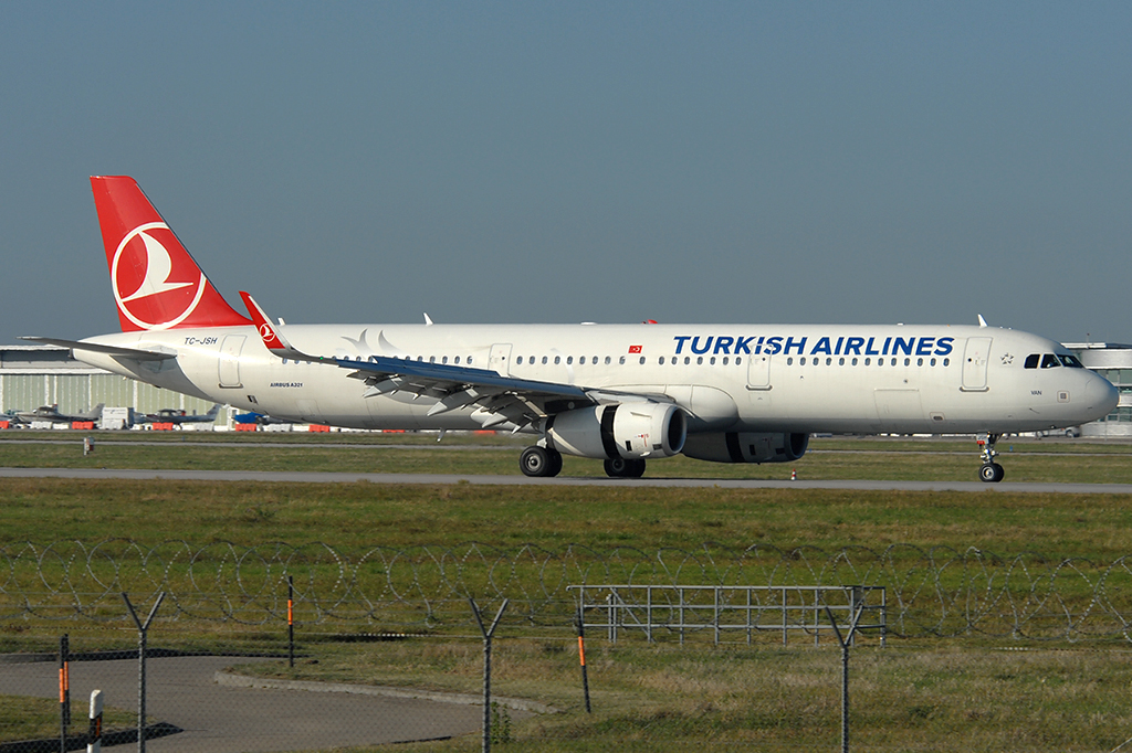 TC-JSH Airbus A321-231 30.10.2016