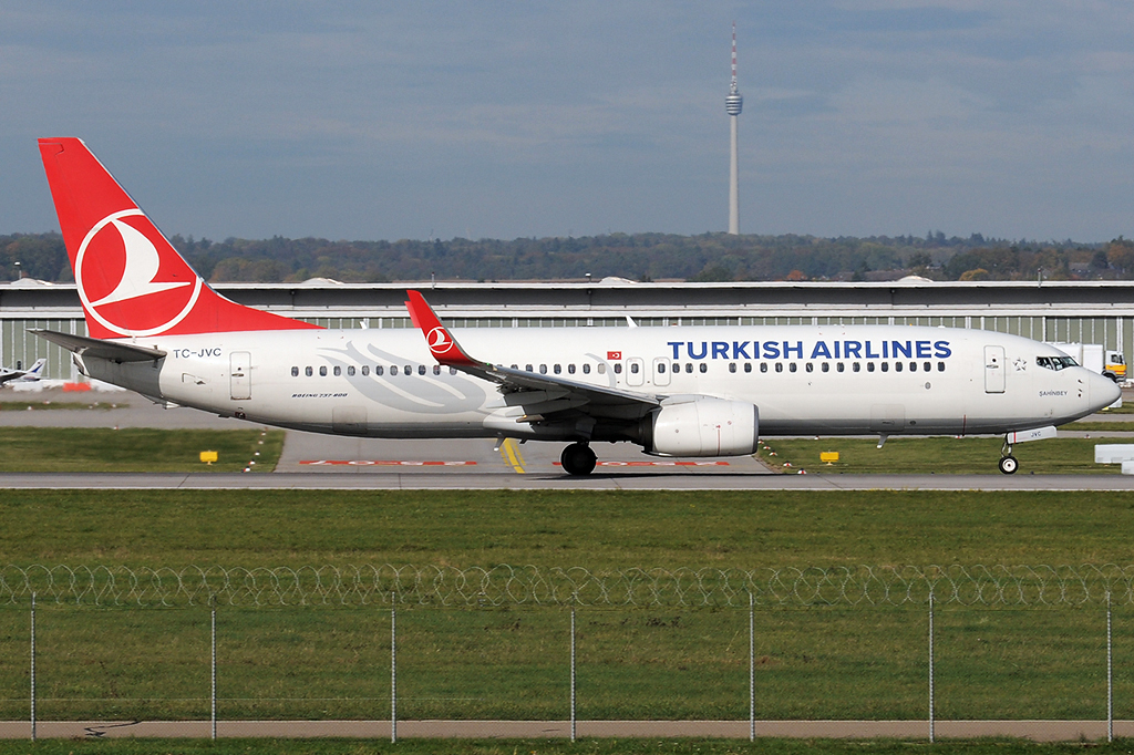 TC-JVC Boeing 737-8F2 20.10.2019