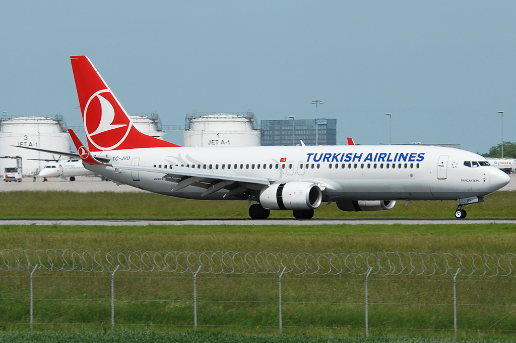 TC-JVU Boeing 737-8F2 09.06.2019