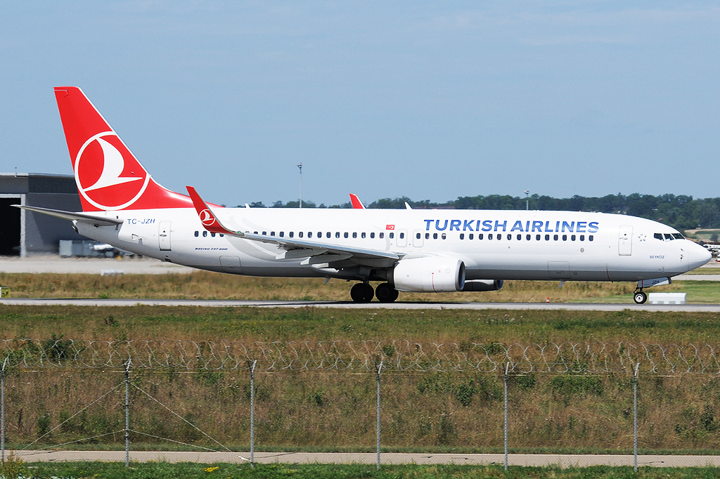 TC-JZH Boeing 737-8F2 11.08.2019