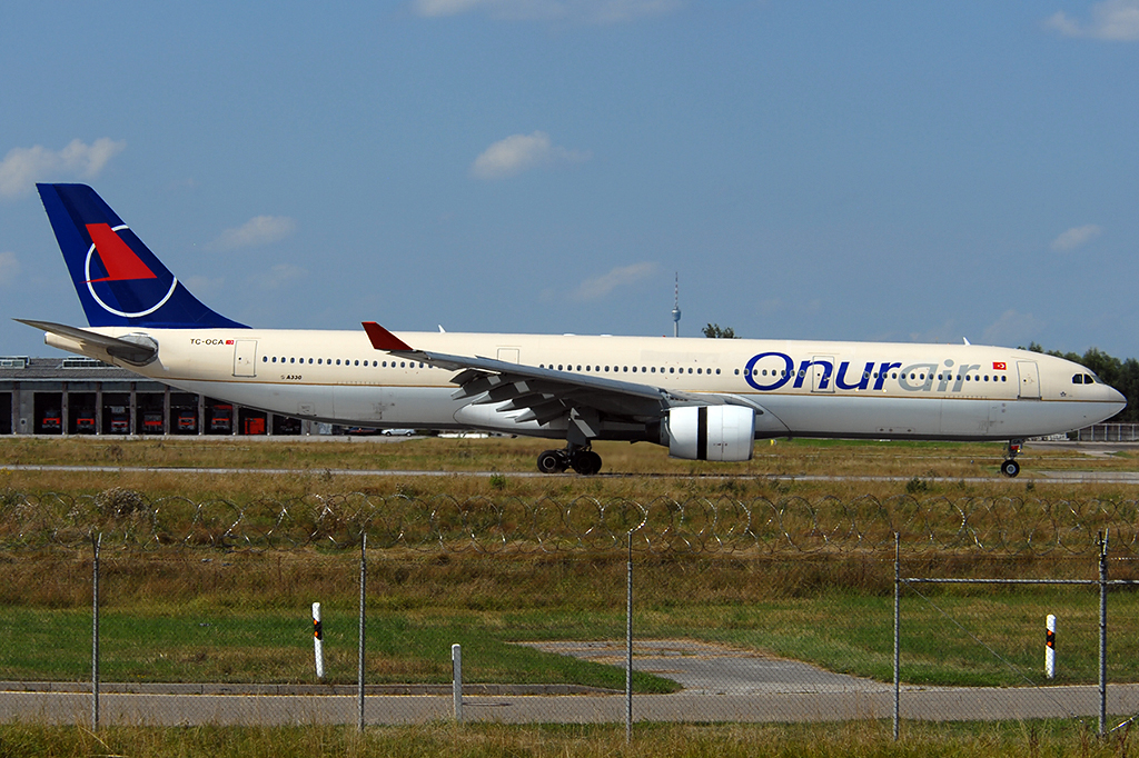 TC-OCA Airbus A330-322 15.08.2016