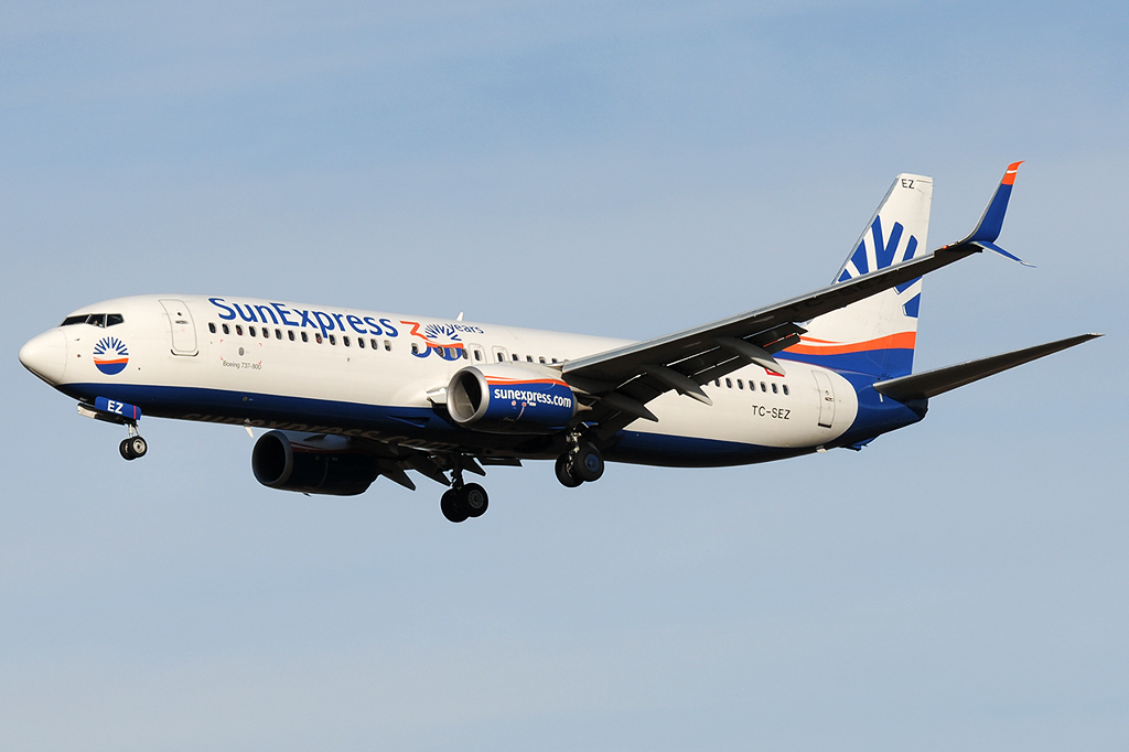 TC-SEZ Boeing 737-8HC 31.12.2019